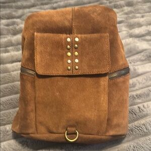 Patricia Nash Milazo Brown Suede Backpack/sling Macy’s Exclusive